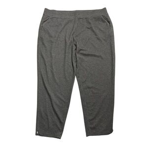 32 Degrees Gray Ankle Track Pants with Elastic‎ Waistband